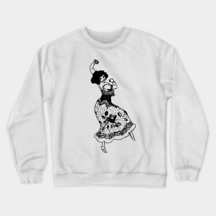 Flamenco Dancer Crewneck Sweatshirt